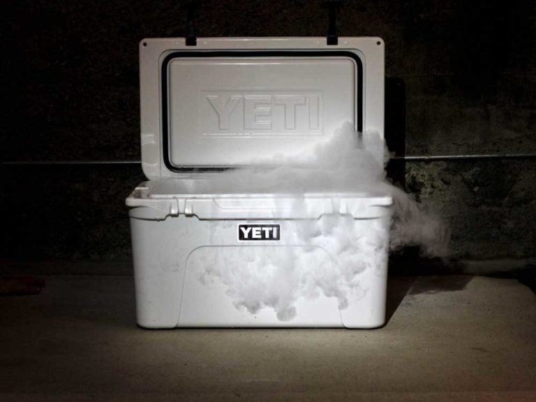 Dry Ice In Yeti Cooler