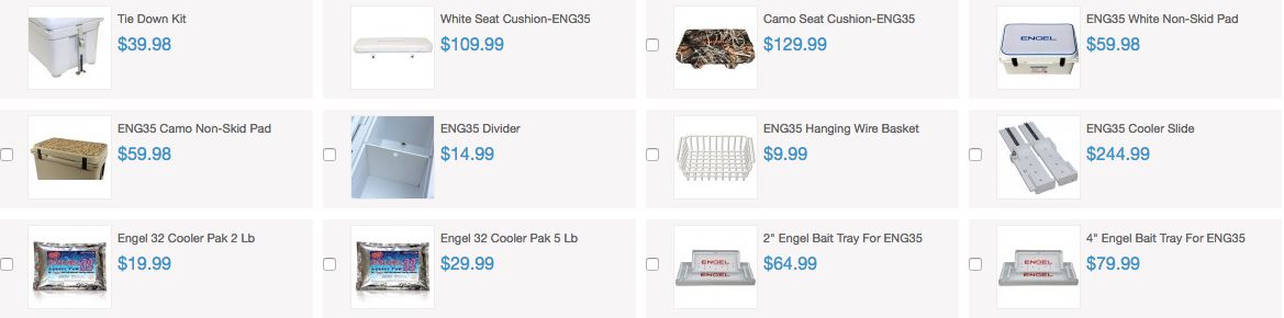 Engel Coolers Accessories