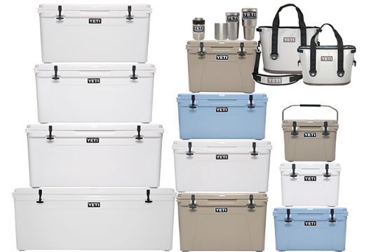 Yeti Cooler Sizes