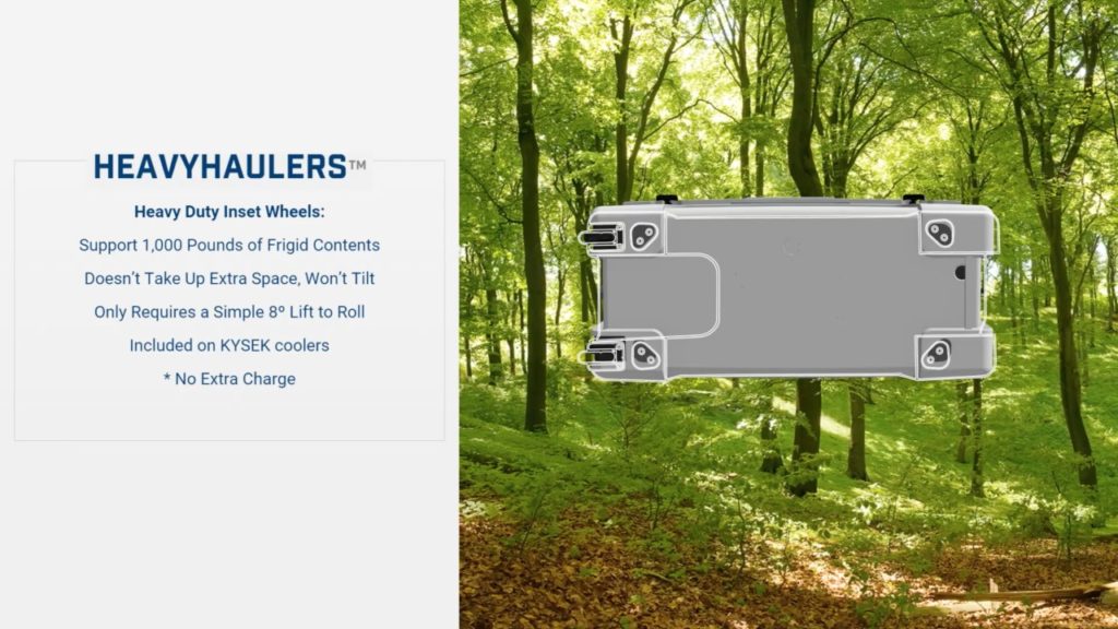 Kysek Cooler Heavy Hauler Wheels