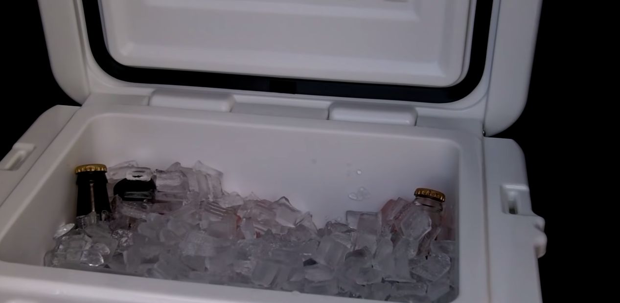 How Cold Is A Cooler Full Of Ice?