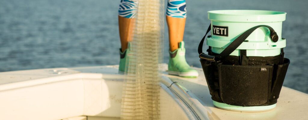 Fishing with YETI I'm loving “THA BUCKET”I didn't know I needed it until I  got one I use it for everything : r/YetiCoolers