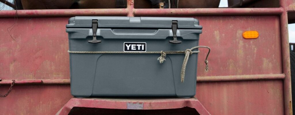 yeti tundra 45 charcoal side of truck 16 Problems With Roto-Molded Coolers: BUYERS BEWARE