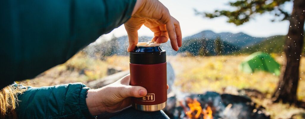 Yeti Colster Rambler 16oz can use Arctic Brumate Adaptor for 12oz can. (Can  be frozen too for cooler drink). : r/YetiCoolers