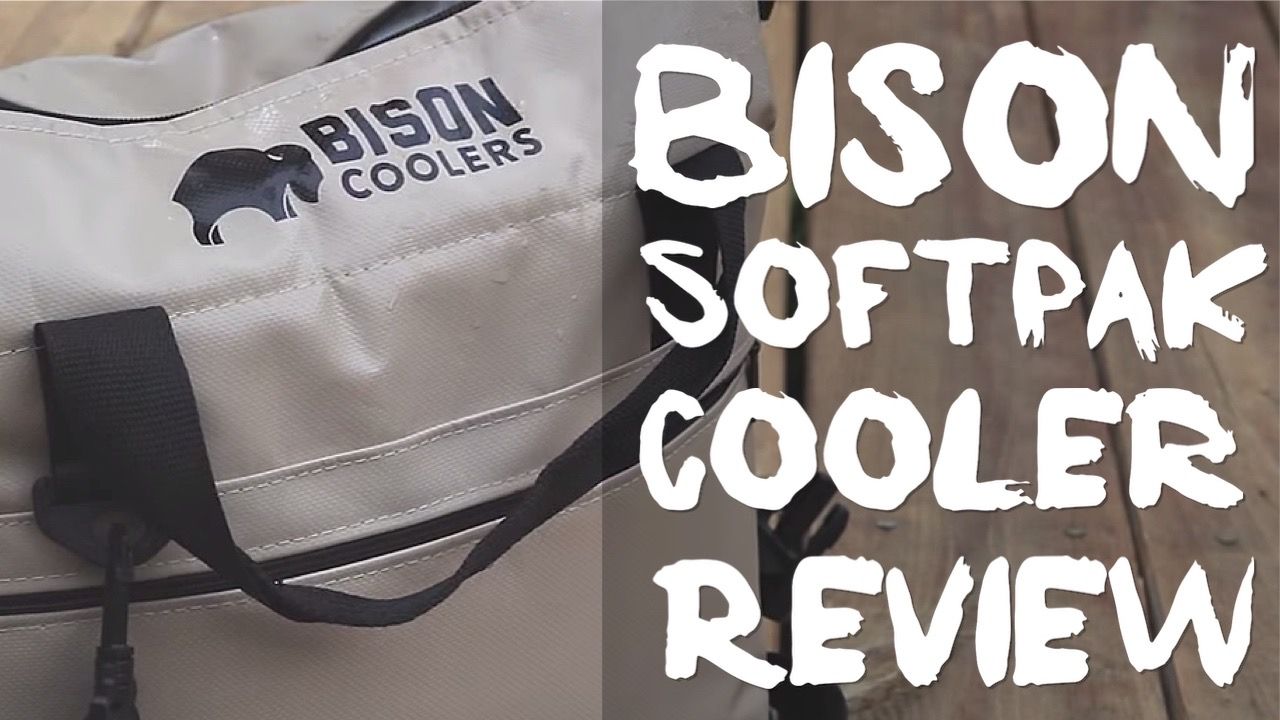 Black Bison 12 Can - SoftPak Cooler Bag - Bison Coolers