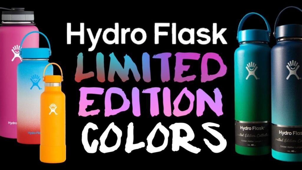 Hydro Flask Limited Edition and Discontinued Colors