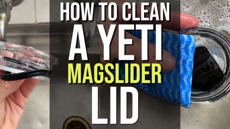 How To Clean a Yeti MagSlider Lid
