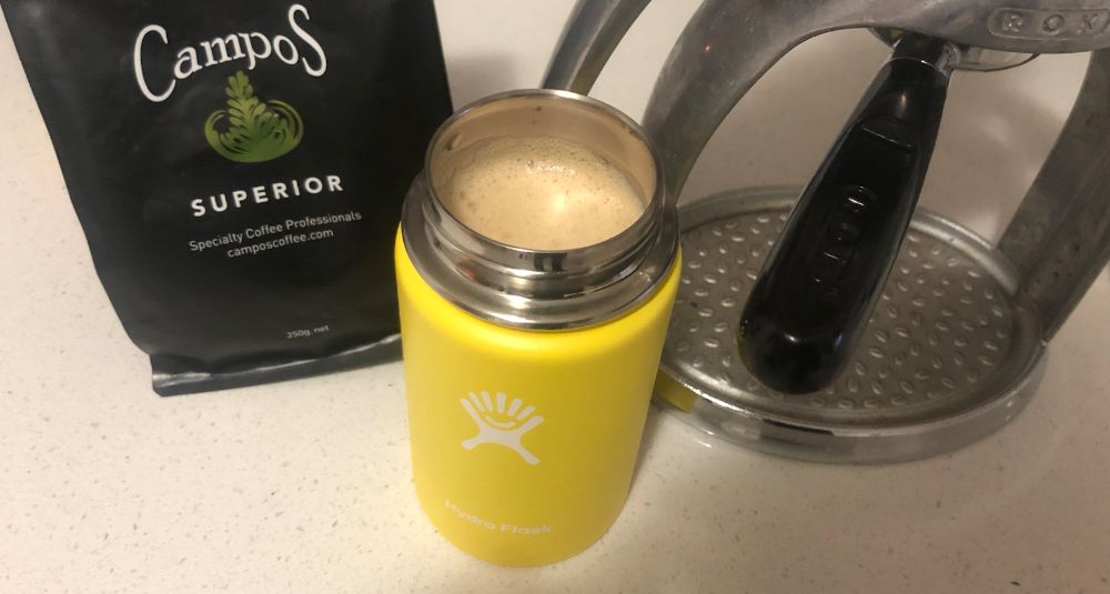 Hydro Flask Coffee Flask Review - 12oz 354ml 285 grams