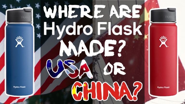 Where Are Hydro Flasks Made and Manufactured? China or the USA?