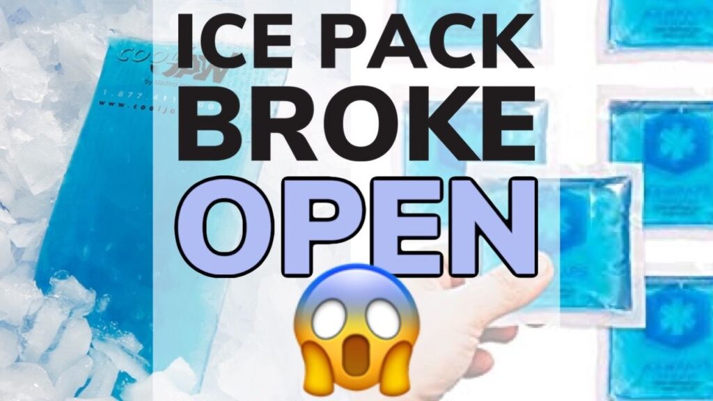 Ice Pack Broke Open