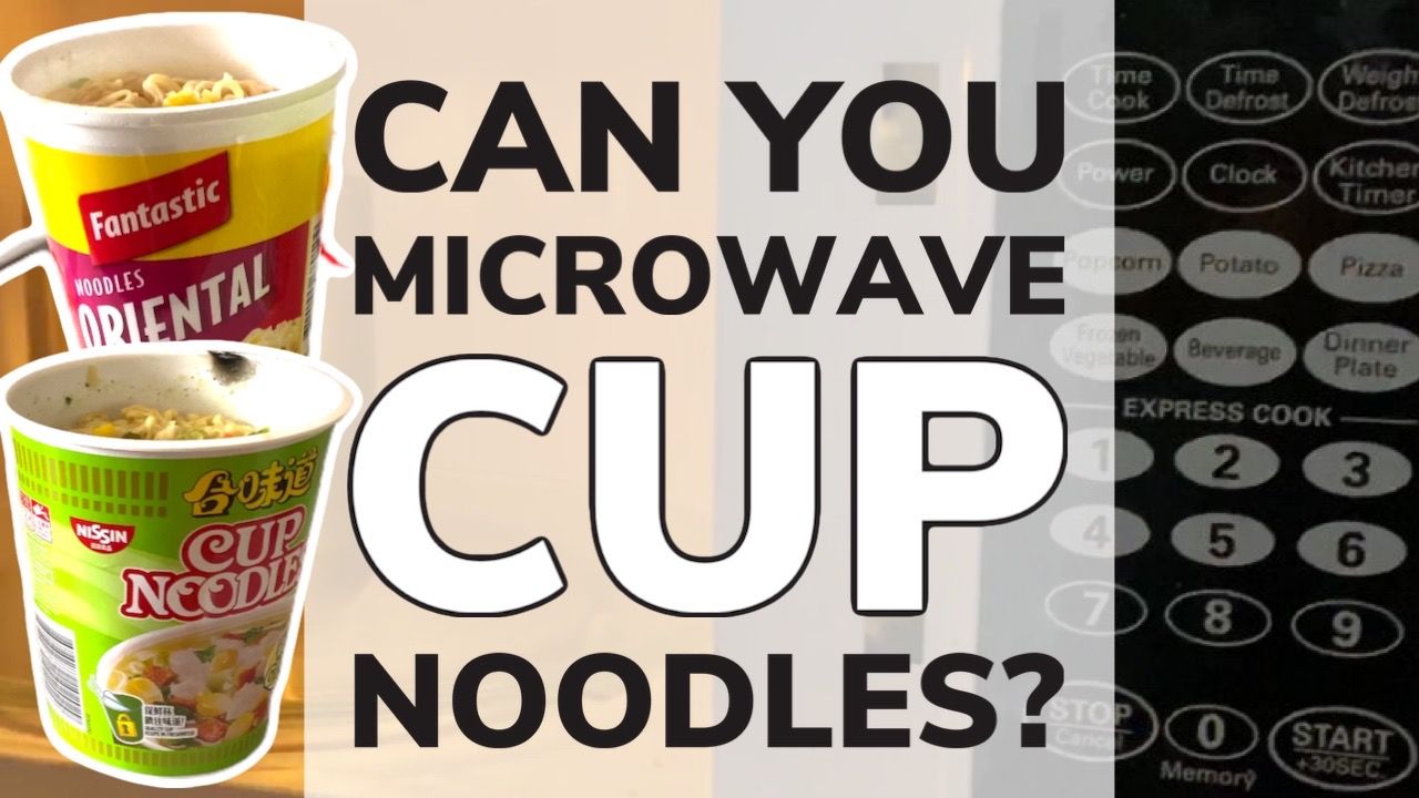 Can You Microwave Cup Noodles?