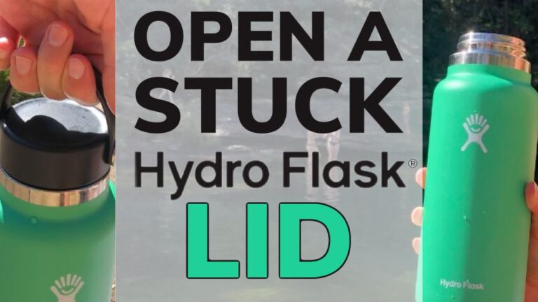 Open a Stuck Hydro Flask Lid