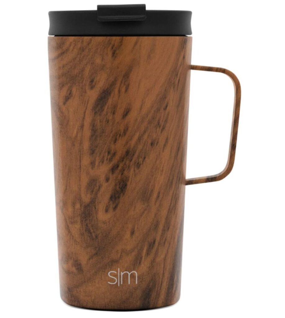 Simple Modern 18oz Scout Coffee Mug Tumbler - Travel Cup for Men & Women  Vacuum Insulated Camping Tea Flask with Lid 18/8 Stainless Steel Hydro  -Deep Ocean 