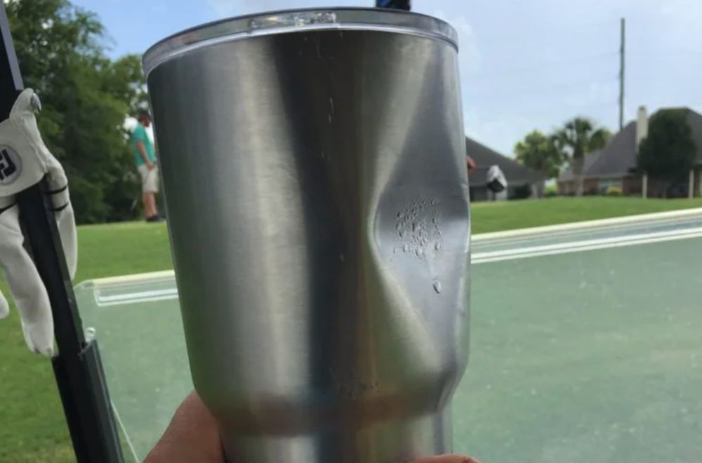 Dented best sale yeti rambler