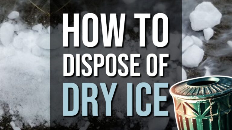 How To Dispose of Dry Ice