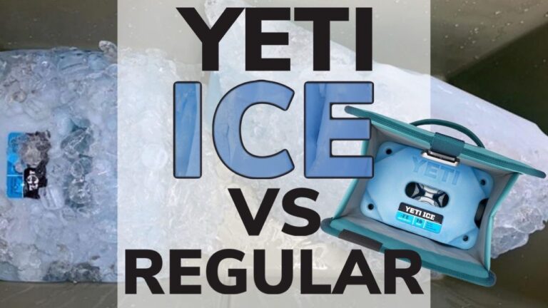 Yeti Ice vs Regular Ice