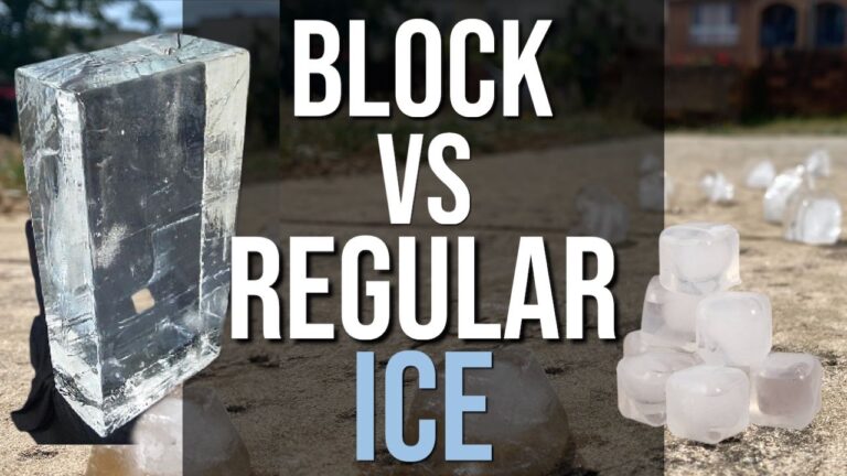 Does Block Ice Last Longer Than Regular Ice?