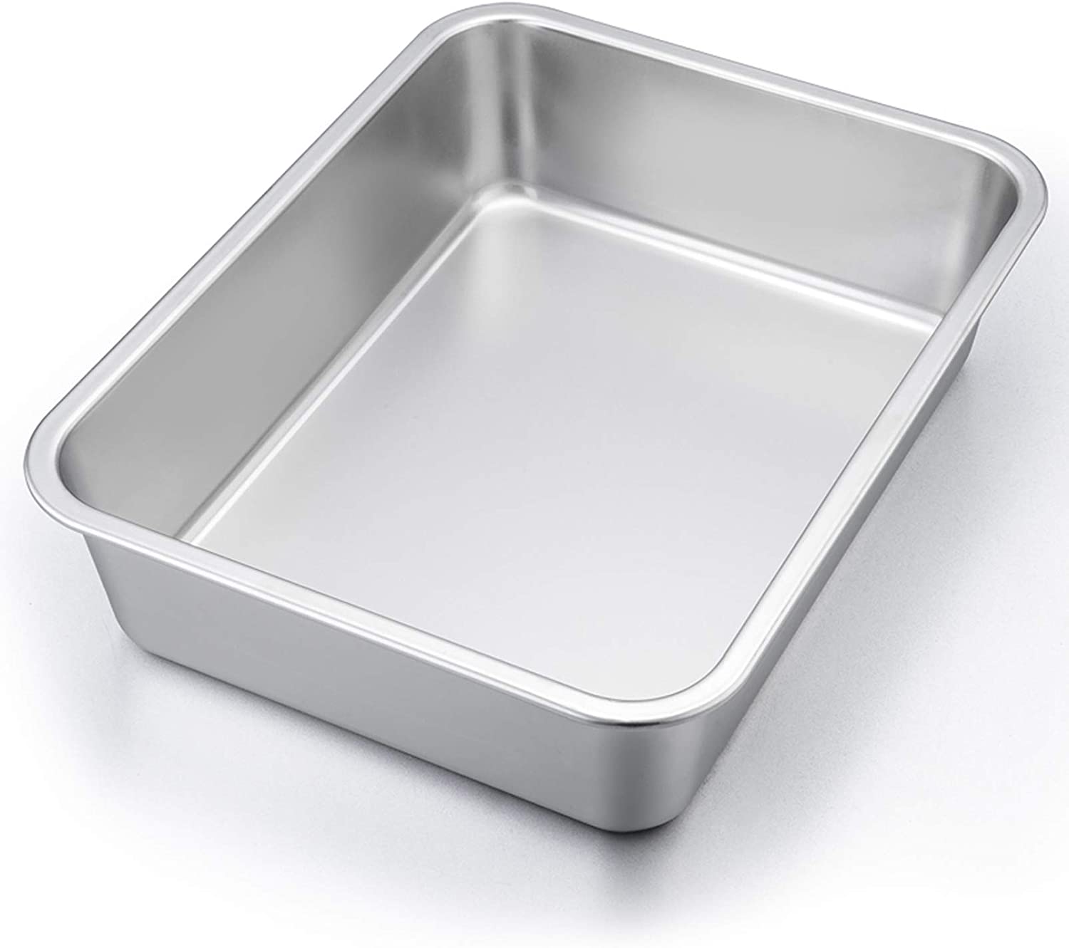 Deep stainless steel cooking pan Hunting Waterfalls
