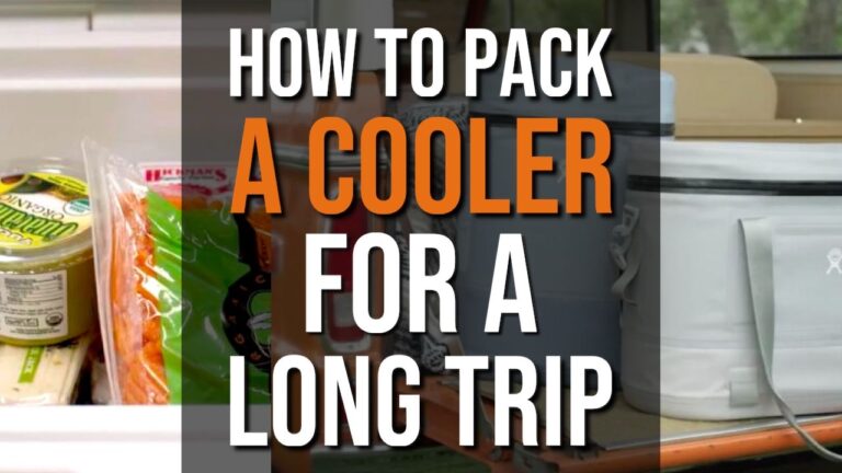 How To Pack a Cooler For a Long Trip