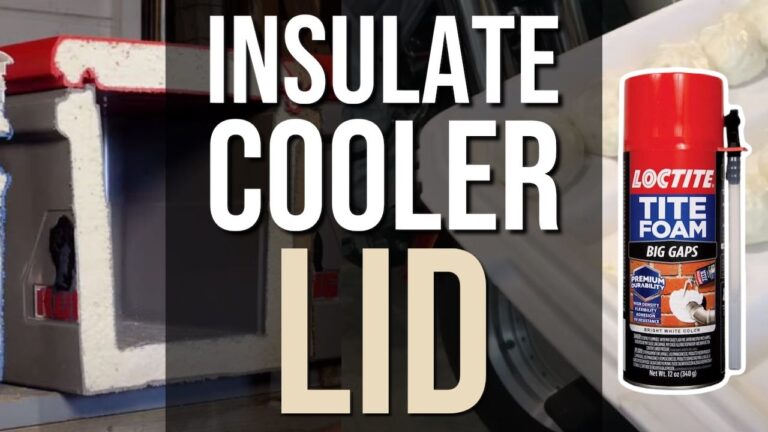 Insulate Cooler Lid