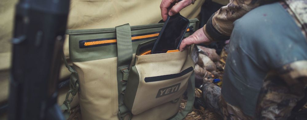 Yeti! They call this the Yeti Sidekick. A waterproof bag to keep all your  belongings in so they don't get messed up! Goes gr…