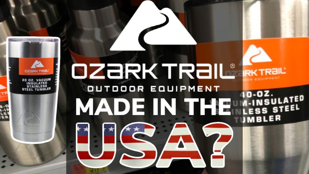 Where are ozark deals trail coolers made