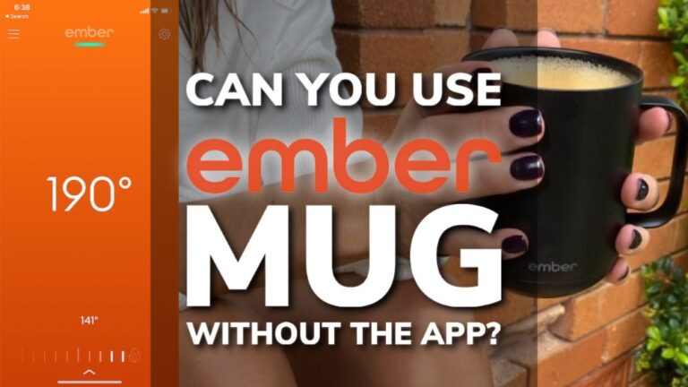 Can You Use The Ember Mug Without The App?