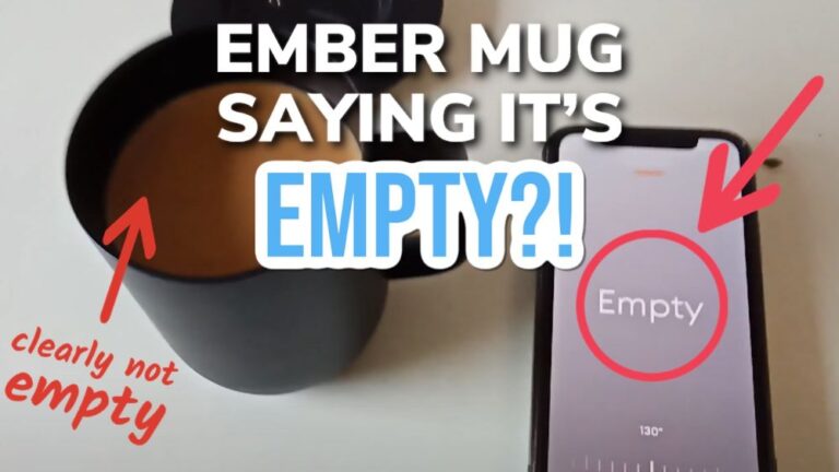 Why Your Ember Mug Says Empty
