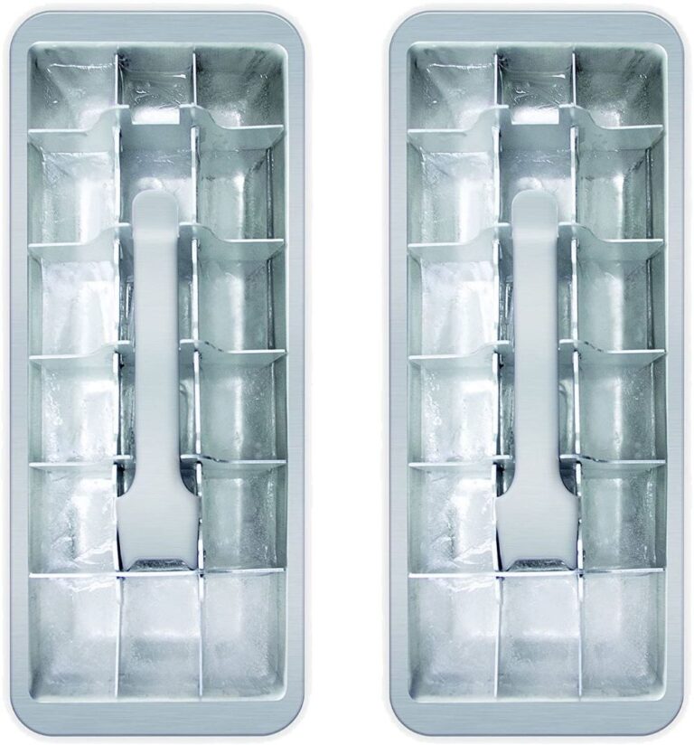 11 Best Stainless Steel Metal Ice Cube Trays (No Plastic)