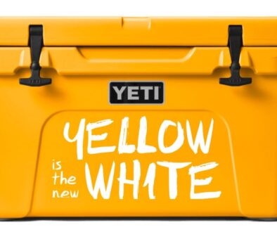 Yellow Is The New White: Yeti Alpine Yellow Brightens Their Line