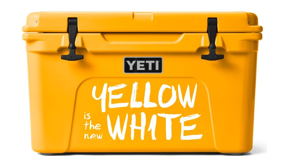 New @yeti colour alert: Alpine Yellow ⚠️⚠️⚠️⚠️⚠️⚠️ Limited quantities  available in Beer Colsters, 30oz Tumblers and the big boy One Gallon…