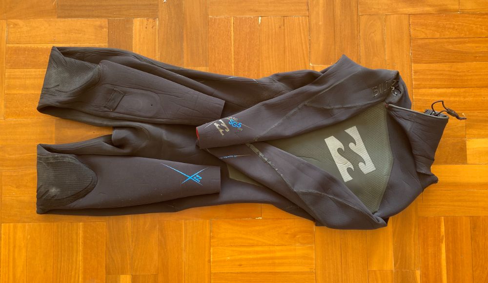 How To Fold a Wetsuit (Step-By-Step Photo Guide)