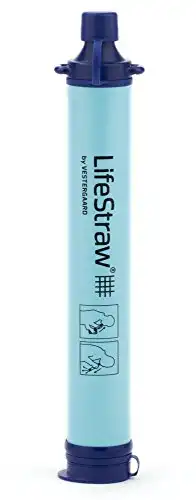 LifeStraw Personal Water Filter for Hiking, Camping + Travel