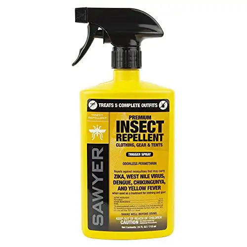 Sawyer Products SP657 Premium Permethrin Insect Repellent Spray (24 oz)