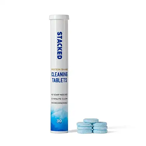 Stacked Water Bottle Cleaning Tablets (30-Pack)