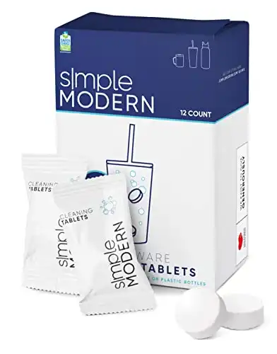 Simple Modern Cleaning Tablets for Drinkware (12 Pack)