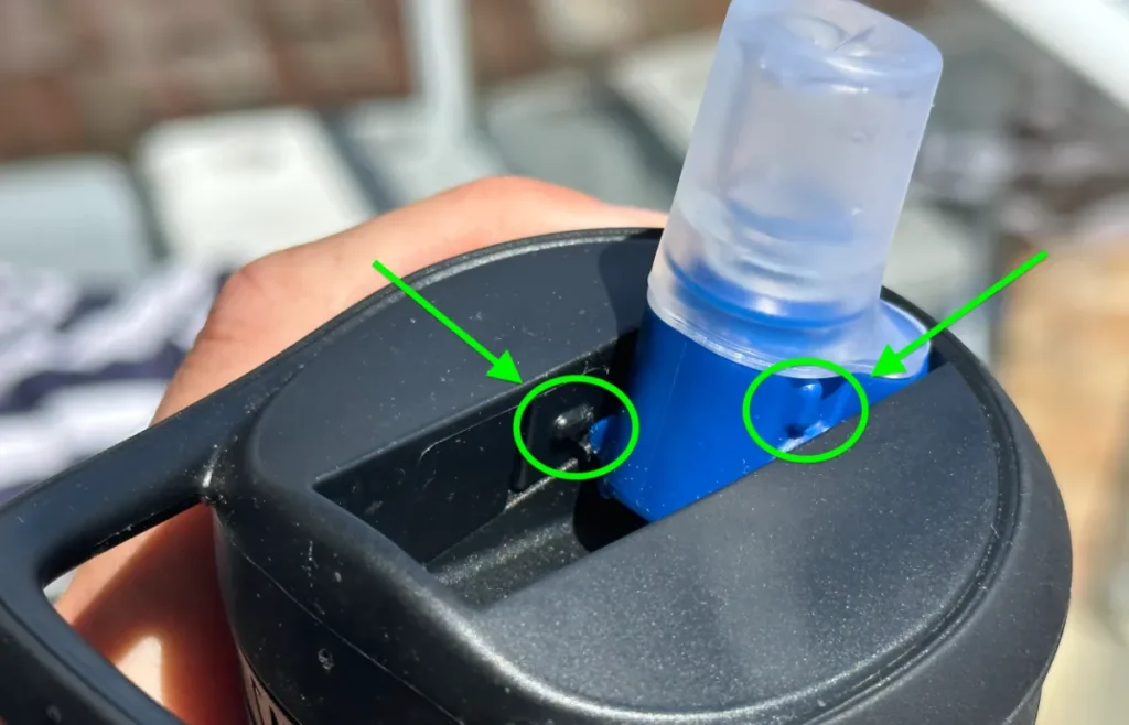 How To Pull Apart and Fix/Clean Camelbak Eddy+ Bite Valve Lid! 