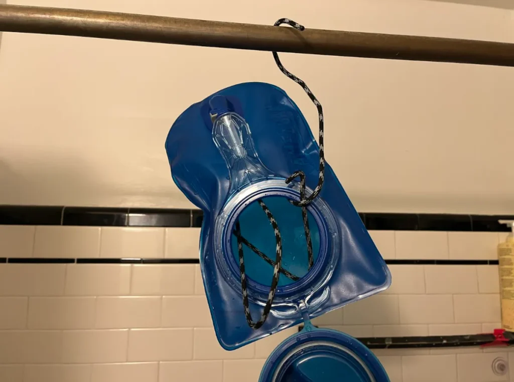 Camelbak bladder drying hanger