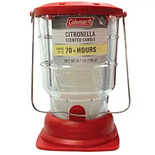 Coleman 70+ Hour Citronella Candle Outdoor Lantern