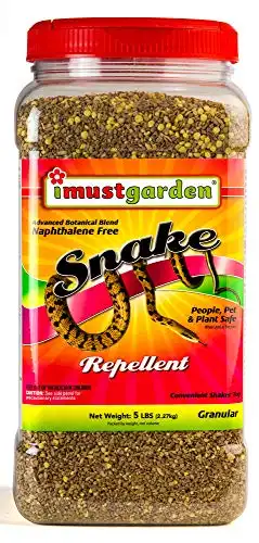 I Must Garden Snake Repellent: Powerful All-Natural Protection (5 Lbs)