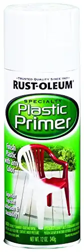 Rust-Oleum Plastic Primer Spray, White (12 oz)