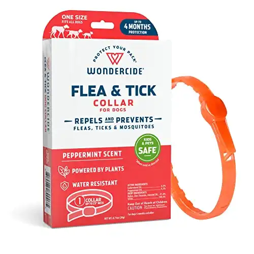 Wondercide Flea and Tick Dog Collar (Up to 4 Months Protection)