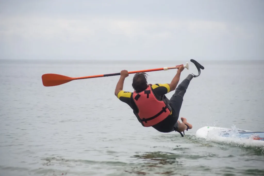 What To Do When You Fall Off A Paddle Board [Best Tips]