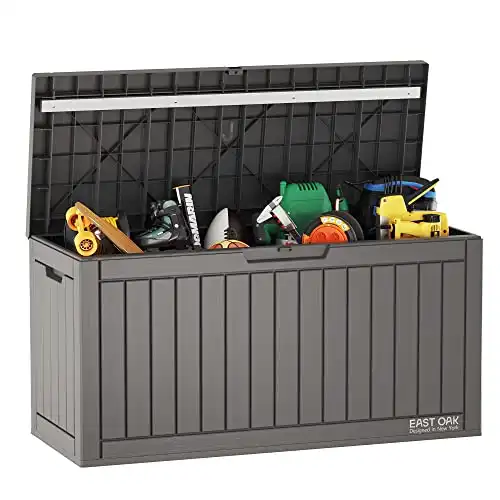 East Oak 60 Gallon Outdoor Storage Deck Box