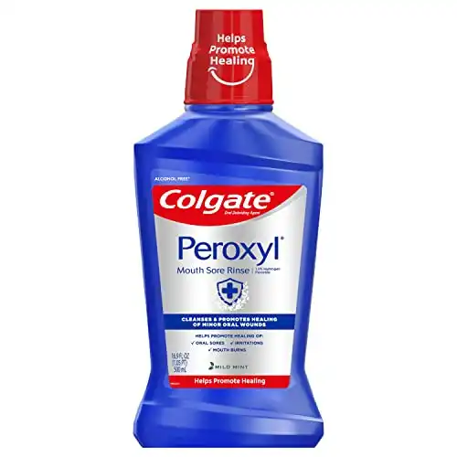 Colgate Peroxyl Antiseptic Mouthwash (500 mL, 16.9 oz)