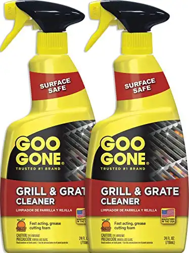 Goo Gone Grill and Grate Cleaner Spray (2 Pack)