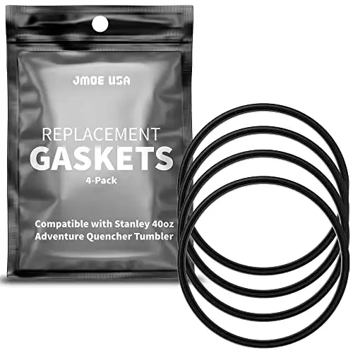 Jmoe USA Lid Gaskets Seals For Stanley Tumblers (4 Pack)